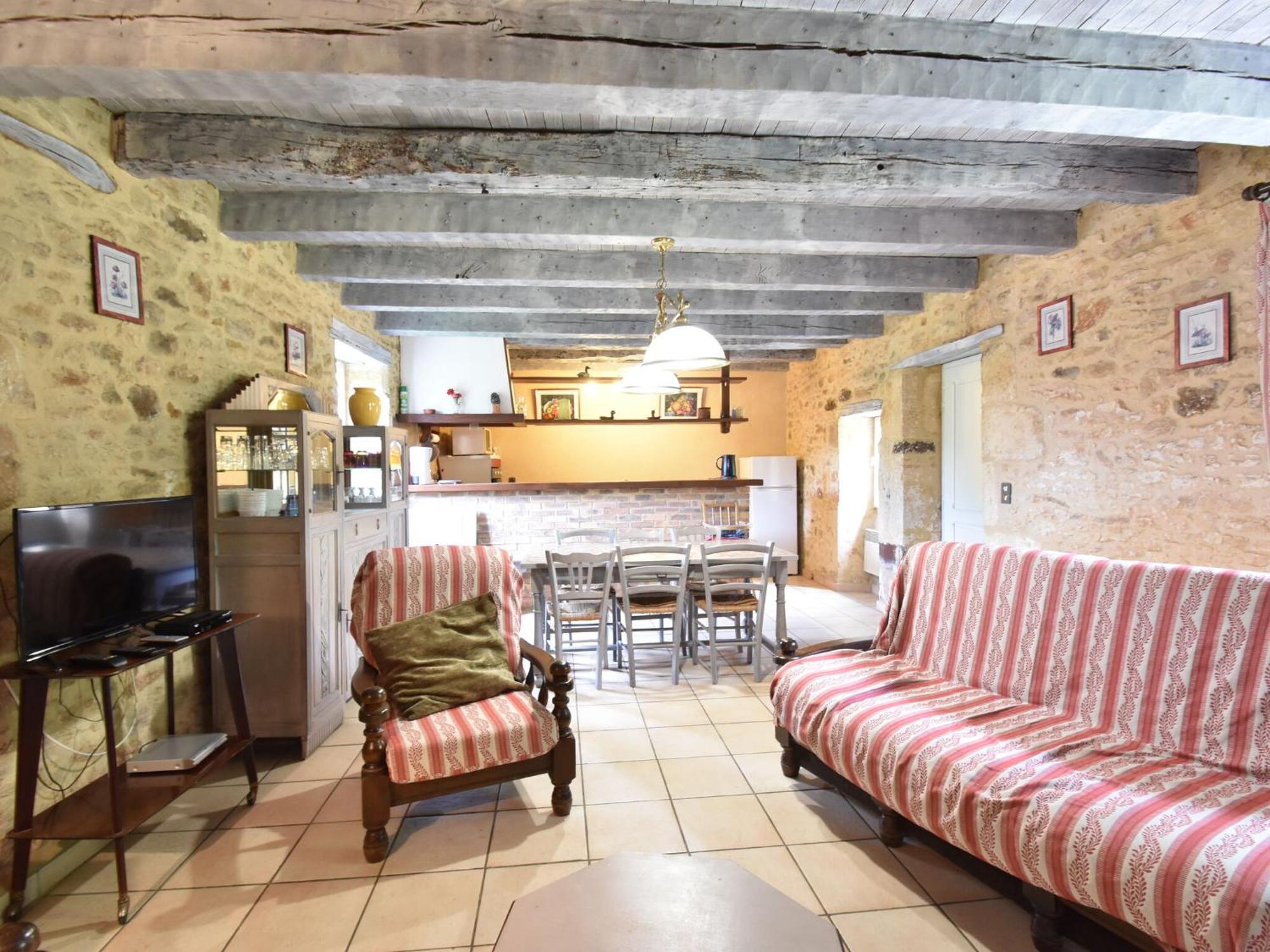 Cosy Holiday Home In Lantheuil With Garden Villefranche-du-Perigord Bagian luar foto